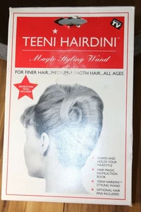 VINTAGE HAIRDINI NOS VHS INSTRUCTIONS, NOS PRINT MANUAL, and GC box (no wand) - Picture 1 of 6