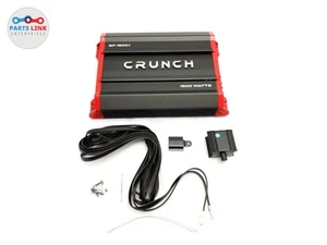 Crunch GP1500.1 1500 Watt Mono Car Audio Amplifier Power A/B Amp GP15001+Remote - Picture 1 of 9