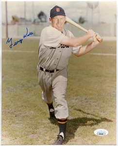 George Kell Detroit Tigers - Autographed 8 x 10 Photo - JSA Certified - Picture 1 of 2