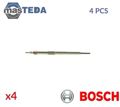 0 250 403 021 ENGINE GLOW PLUGS BOSCH 4PCS FOR RENAULT TRAFIC III,TRAFIC II - Image 1 of 4