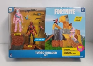 2019 EPIC GAMES JAZWARES FORTNITE TURBO BUILDER 89 PC SET RABBIT RAIDER VERTEX - Picture 1 of 8