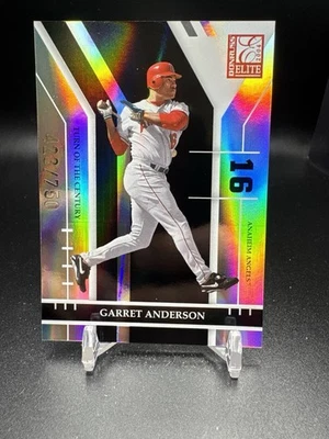 2004 Donruss Elite Turn of the Century #3 Garret Anderson /750 - Image 1 of 2
