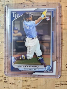 2024 Bowman Chrome - Junior Caminero #56 (RC) - Picture 1 of 2