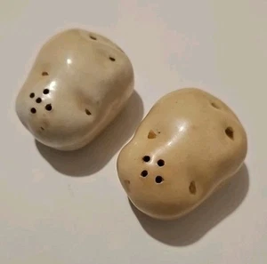 Vintage Potato Spud Salt Pepper Shaker Pair Japan Retro Collectible Set Rare - Bild 1 von 5