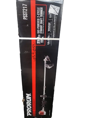 Prorun Gas String Trimmer 25cc Full-Crank 2-Cycle Gas Straight Shaft Trimmer - Image 1 of 4