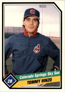 1989 Colorado Springs Sky Sox CMC #16 Tommy Hinzo