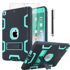 For iPad 6th 5th Gen Case 9.7" Shockproof Heavy Duty Cover + Screen Protector - Picture 1 of 32