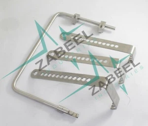 Juego de marco de bloqueo estilo retractor Alvi pequeño Charnley retractor completo - Imagen 1 de 3