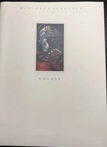 1988 Mercedes Benz S Class Sales Brochure - Picture 1 of 4