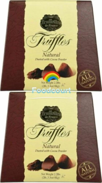 Chocmod Truffettes De France 1kg Natural Truffles - Pack of 2