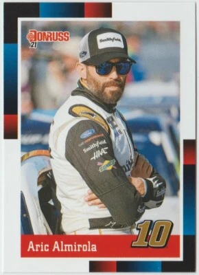 2021 Donruss NASCAR Racing #134 Aric Almirola RETRO - Image 1 of 2