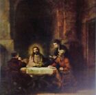 Le Christ à Emmaüs (MINI IMPRIMÉ) par Van Rijn Rembrandt