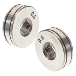 2 Pcs Wire Feeding Wheel Accessories Pulleys for Cable Welder Roller - Picture 1 of 11
