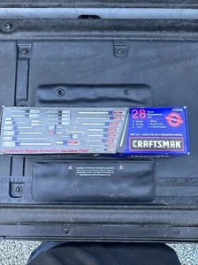 Sears Craftsman USA NOS 28pc Screwdriver Set W Box Vintage 41818 Rare All Drives - Picture 1 of 17