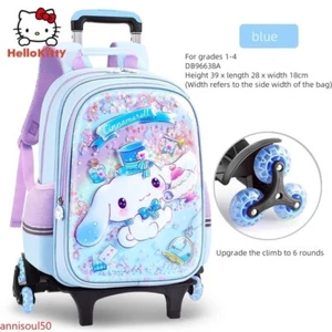 Kuromi Cinnamoroll Kids Suitcase Backpack First Through Fourth Grade Schoolbag - Picture 1 of 2