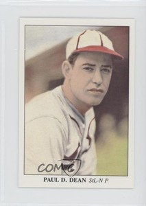 1985 Big League Collectibles America's National Pastime 1930 to 1939 Paul Dean