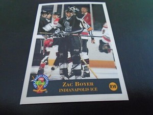 1993-1994 Classic Pro Hockey 114 ZAC BOYER  INDIANAPOLIS ICE 