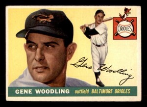 1955 Topps Baseball #190 Gene Woodling VG/EX *i1