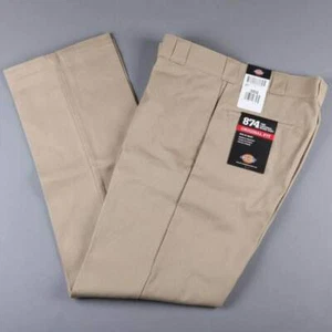 PANTALONES DE TRABAJO DICKIES ORIGINAL FIT 874 CAQUI KINGPIN SKATE ENVÍO GRATUITO AUS - Imagen 1 de 3