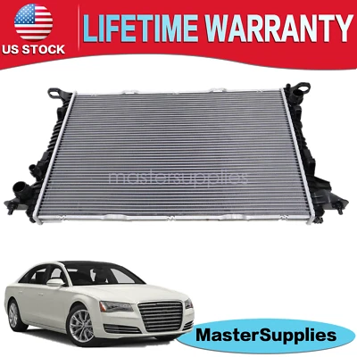 Radiator Fits Audi A8 Quattro 2012 2013 2014 2015 2016 2017 2018 4H0121251B - Image 1 of 4