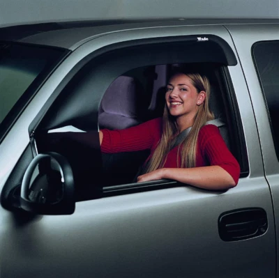Se adapta a Dodge Dakota 1987-1996 visera de ventana de humo deflector de lluvia ancho 2 piezas Westin Foto 1 de 2