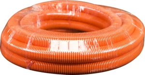 20mm Corrugated Conduit Flexible Orange Heavy Duty (10mtr Roll) - Picture 1 of 1