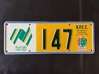 1988 Australia Npcc Number Plate Collectors 8Th National License Plate Npcc