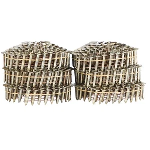 0.12 Inch × 7/8 Inch 3600Pcs Full Round Head Roof Nails 15 Degree Inclined Coil - Picture 1 of 12