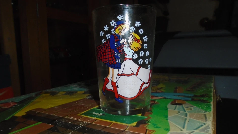 Verre à moutarde dessin animé CANDY MISUKI IGARASHI vintage Amora - Photo 1/1