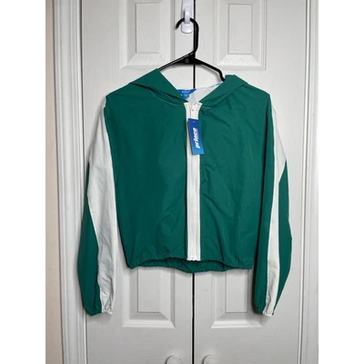 NEW Prince Pickleball Women's Woven Zip-Front Hooded Jacket Size XS - Image 1 of 4