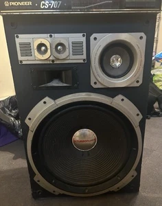 Pioneer CS-707 Bookshelf Speaker ‘87 - Picture 1 of 6
