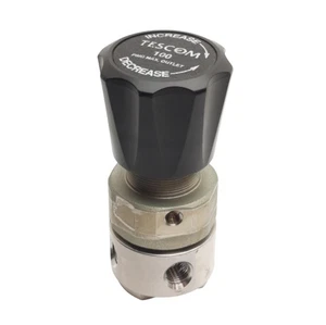 Tescom 44-2262-242-010 Regulator, 0-100psig Outlet, 400psig Inlet, 1/4in NPTF - Picture 1 of 7