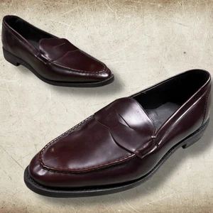 Allen Edmonds Mercer Street Penny Halbschuhe Herren Größe 15 D Schuhe Braun Leder - Bild 1 von 10