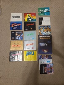NES Instruction Booklet Lot