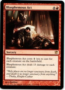 BLASPHEMOUS ACT 130 MAGIC: THE GATHERING INNISTRAD (ISD) RARE ENGLISH NEAR MINT - Picture 1 of 4