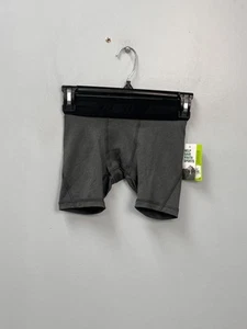 DSG Boy's Dark Grey Compression Shorts Sz XS Tight Fit w/ Elastic Waistband - Picture 1 of 8