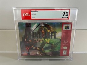 Dark Rift (Nintendo 64, N64) PSA 9.0 A+ New Sealed Graded CGC WATA VGA 1st Print