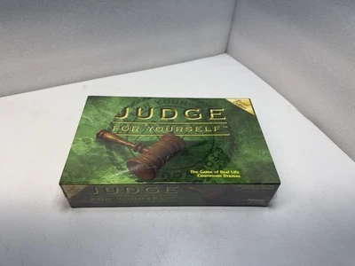 Pressman Judge For Yourself 1998 Courtroom Drama Board Game - New & Sealed - Image 1 of 4