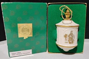 Vintage Lenox Christmas Ornament 3 Three Wisemen Lantern With Box 1986 Magi - Picture 1 of 2