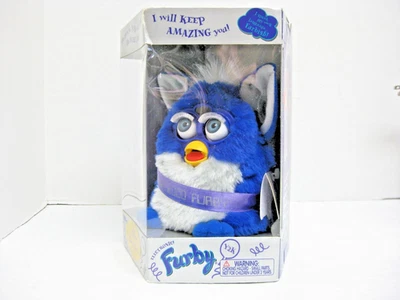 НОВАЯ ЭЛЕКТРОННАЯ ФИГУРКА FURBY 2000 Y2K СПЕЦИАЛЬНЫЙ ОГРАНИЧЕННЫЙ ВЫПУСК MILLENNIUM TIGER - Изображение 1 из 4