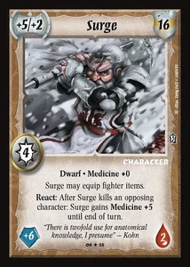 Surge - FOIL - Dwarves - Warlord Saga of the Storm - Imagen 1 de 6