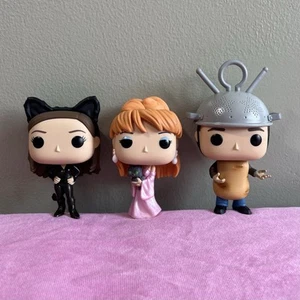 Friends Funko Pop Lot - Ross as Sputnik, Music Video Phoebe, Monica as Catwoman - Picture 1 of 11