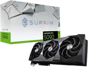 MSI NVIDIA GeForce RTX 5090 32G Suprim SOC, G5090-32SPS, 32GB GDDR7, Brandneu!!! - Bild 1 von 3