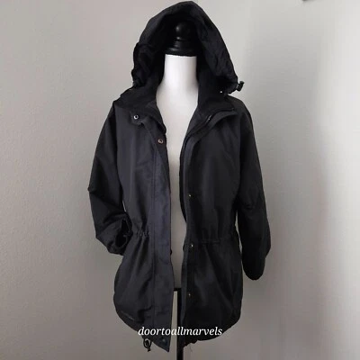 Rompevientos con capucha Eddie Bauer Thinsulate vintage para mujer talla XS/pequeña Foto 1 de 4