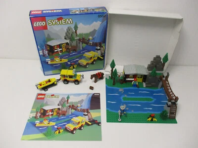 (AH 1) LEGO 6552 Rocky River Retreat cabane de montagne collection Town avec ... - Photo 1/4