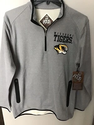 Sudadera Pullover Missouri Tigers G-III Sports by Carl Banks 1/4 Cremallera Talla Grande Foto 1 de 4