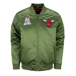 Mitchell & Ness 1991 NBA Chicago Bulls Satin Bomber Jacket Coat SIZE 2XL - Picture 1 of 10