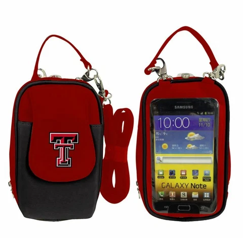 Charm 14 NCAA Crossbody Phone Purse XL Embroidered Team Logo Cover