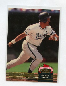 1992 STADIUM CLUB MEMBERS ONLY  GEORGE BRETT , ROYALS ..