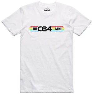 C64 Mini Retro T Shirt Official Vintage Gamer Computer 8 Bit Tee - Picture 1 of 1